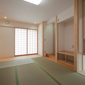 ２階にリビング！？<br>3階建ての裾野市の家