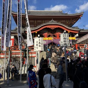 初詣、名古屋大須観音、毎年恒例