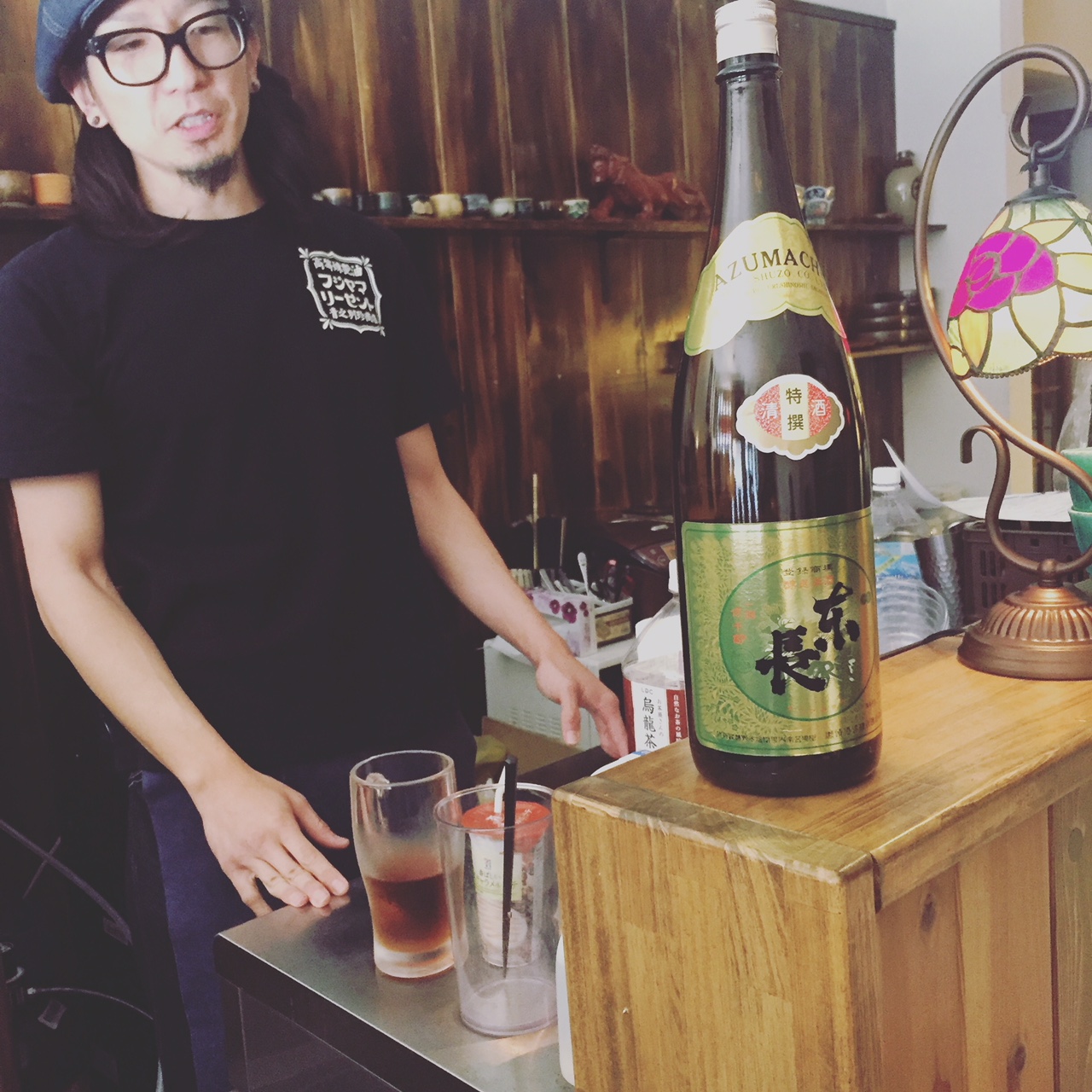 日本酒でリラックス