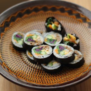 富士市木の家でキンパ教室