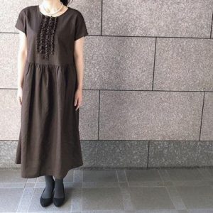 富士市でリネンワンピース