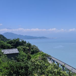 静岡県、薩埵峠からの風景