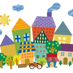 家の外観、屋根の形