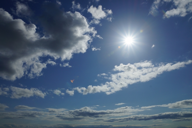 雲と太陽