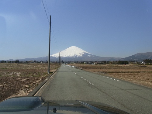 御殿場市からの富士山