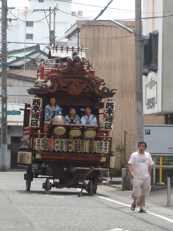富士の祇園祭始まりました。