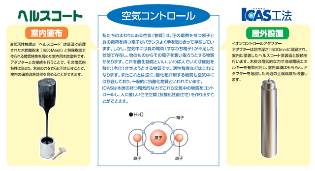 炭の力を生かした、ICAS(アイキャス）の測定をしました。