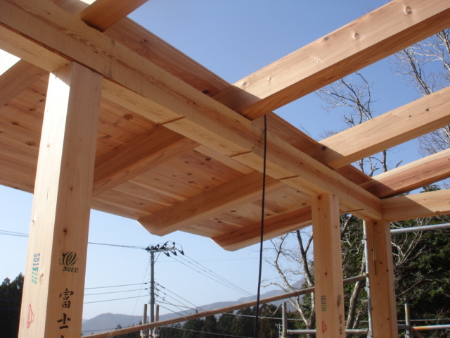 屋根のライン