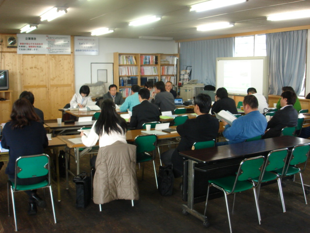 森林認証（ＳＧＥＣ）の監査を受けました。
