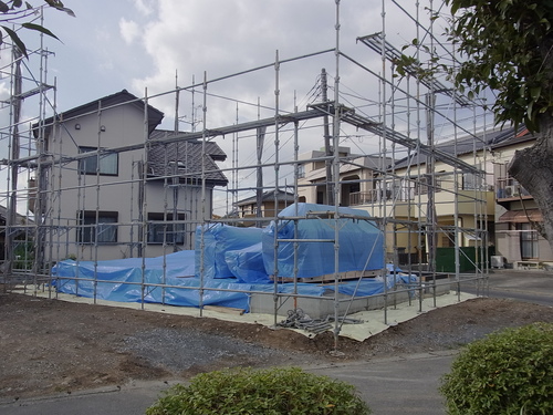 富士市中里にＬＯＨＡＳらしい家が上棟しました